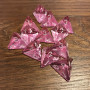 Dés Gem - D4 - Magenta - Blanc - HD