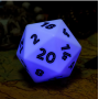 Led D20 86mm Dice Rechargeable