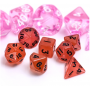 Mini Dice - D8 - Rouge - Noir - Fluo - HD
