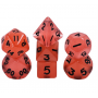 Mini Dice - D10 dizaine - Rouge - Noir - Fluo - HD