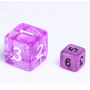 Mini Dice - Set 7 dés - Pourpre - Fluo - HD
