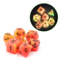 Fluorescent - D4 - Orange - Jaune - Noir - HD