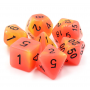 Fluorescent - D6 - Orange - Jaune - Noir - HD