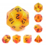 Fluorescent - D8 - Orange - Jaune - Noir - HD