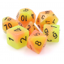Fluorescent - D4 - Jaune - Orange - Noir - HD