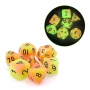 Fluorescent - D4 - Jaune - Orange - Noir - HD