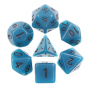 Fluorescent - D4  - Bleu - Noir - HD