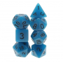 Fluorescent - D10 unité  - Bleu - Noir - HD