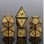 Opaque Magic Flame - D8   - Doré  - Noir - HD
