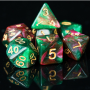 Dés Glitter - Vert / Rose - Doré - Udixi