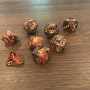 Chessex - Lab Dice 5  - Vortex - Underworld - Jaune - CHX 30050