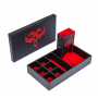 Coffret - Cuir - Rouge  - Tour à dés - Udixi