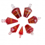 Dés Potions  - Set 7 dés - Rouge - Udixi