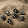 Dracopolis - Set de dés - Scandinavian Black Fang - Qworkshop