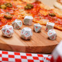 Pizza - Set de dés - Pepperoni - Qworkshop