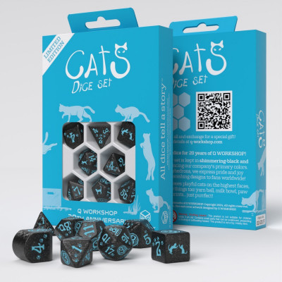 Cats - Set de dés - Anniversaire 20 ans  - Qworkshop