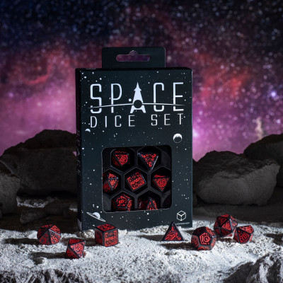 Space - Set de dés - Voyager  - Qworkshop