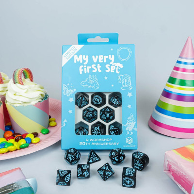 My Very First Dice - Set de dés - 20eme anniversaire - Qworkshop