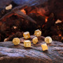 Dwarven - Set de dés - Doré  - Qworkshop