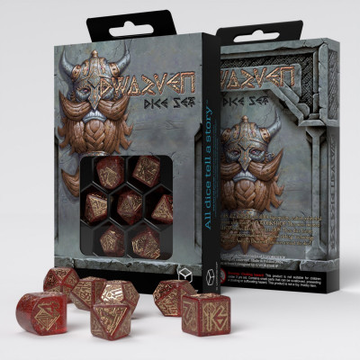 Dwarven - Set de dés - Jewels - Qworkshop
