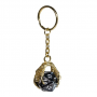 Porte clef dragon avec D20 noir