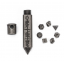 Set mini 7mm avec Contenant en forme de balle - Argenté - Udixi