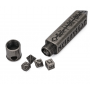Set mini 7mm avec Contenant en forme de balle - Argenté - Udixi