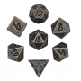 Set mini 7mm avec Contenant en forme de balle - Argenté - Udixi