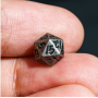 Set mini 7mm avec Contenant en forme de balle - Argenté - Udixi