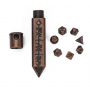 Set mini 7mm avec Contenant en forme de balle - Cuivré - Udixi