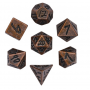 Set mini 7mm avec Contenant en forme de balle - Cuivré - Udixi