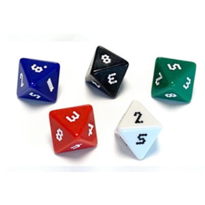 Optidice D8 - Vert - The Dice Lab