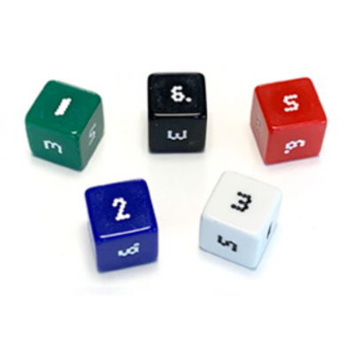 Optidice D6 - Noir - The Dice Lab