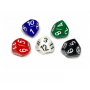 Skew D12 - Translucide Jaune - The Dice Lab