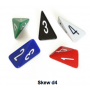 Skew D4 - Noir - The Dice Lab
