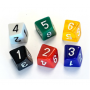 Skew D6 - Translucide Jaune - The Dice Lab