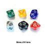 Skew D10 dizaine - Vert - The Dice Lab