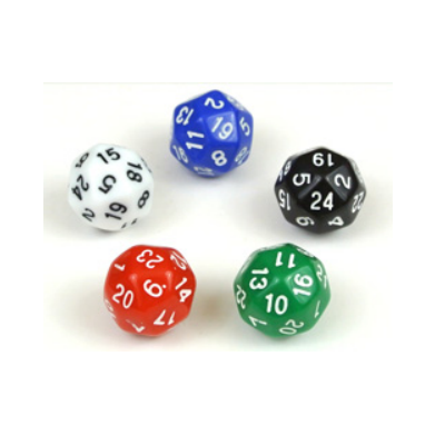 Deltoidal Icositetrahedron D24 - Pourpre - The Dice Lab