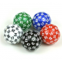 Deltoidal Hexecontahedron D60 - Rouge - The Dice Lab