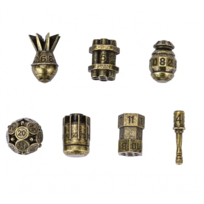 Set - métal - Bombe Nucleaire - Bronze - Udixi