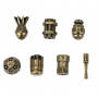 Set - métal - Bombe Nucleaire - Bronze - Udixi