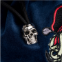 Sac à dés Flanelle - Pieuvre Pirate - Udixi