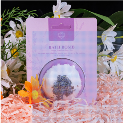 Bombe de bain avec set 7 dés surprise - Lavande - Udixi