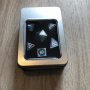 Border Metal Set  - Enamel - Bleu clair argenté -  CNC