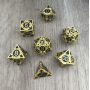 Metal Set  - Triangle Arrow - Saphir Doré -  CNC
