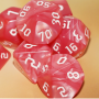 Pearl - D10 unité - Rose - Blanc  - HD