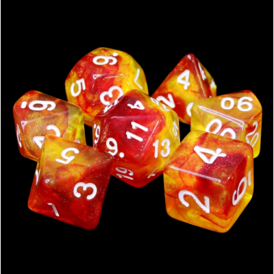 Aurora -  D20 - Volcano on Fire  - HD