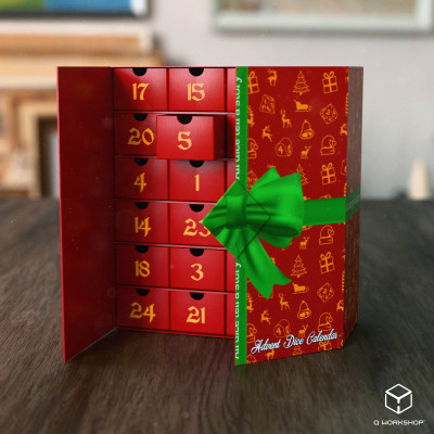 Calendrier de l'avent 2026 Exclusif Premium - Qworkshop