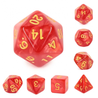 Pearl - D12 - Rouge Doré - HD