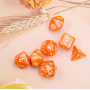 Pearl - D10 dizaine  - Orange - Blanc  - HD